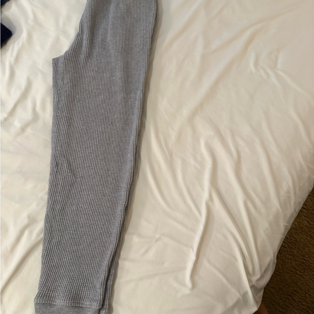Nuuds waffle jogger - Heather Grey - Picture 7 of 8